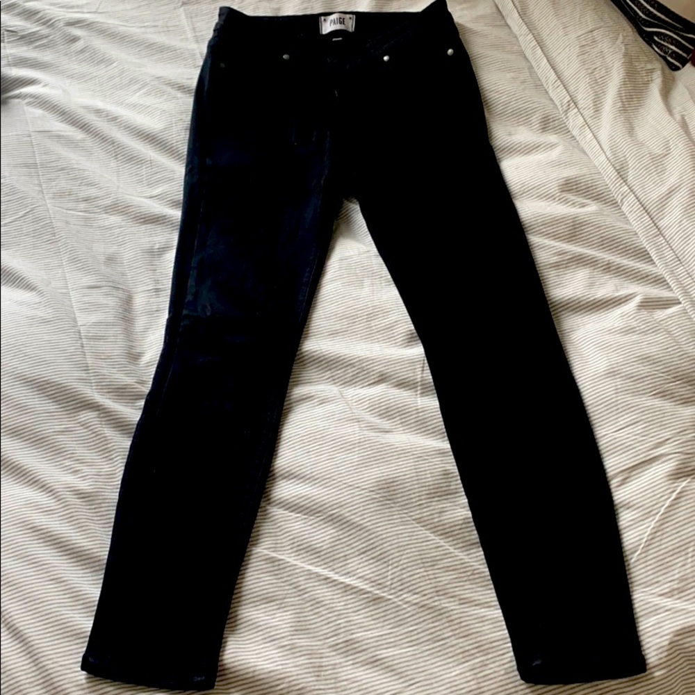BLACK PAIGE JEANS